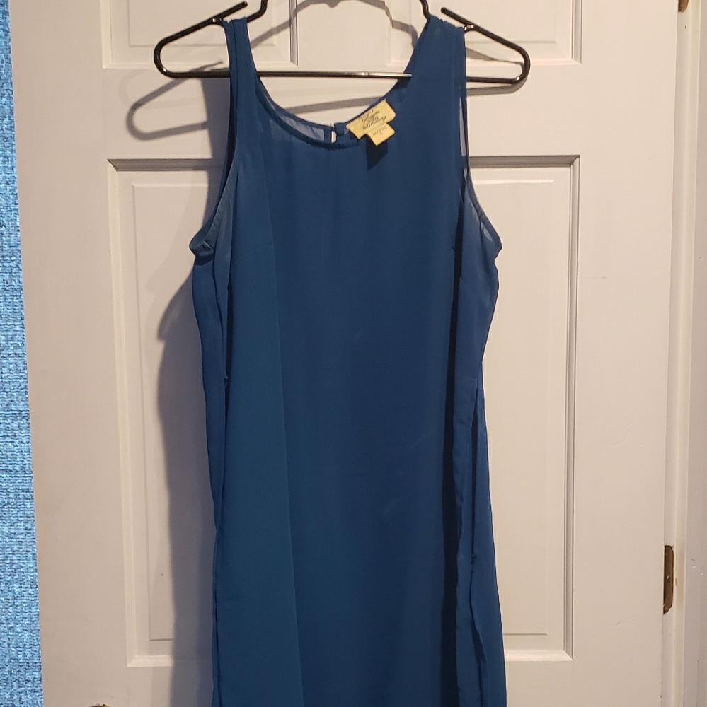 Sheer cover dress